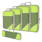 Ultra-Slim Compression Packing Cubes – Space-Saving Travel Organizers