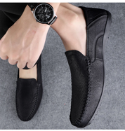 ENZO | Pu Leather Italian Loafers Men