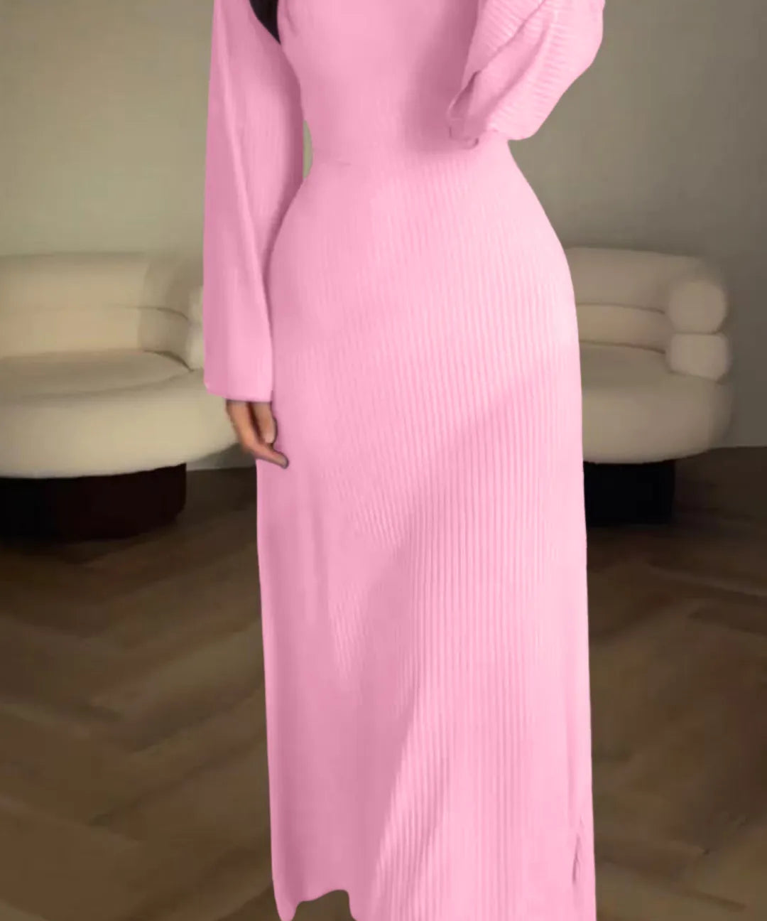 ALLYSON | Elegant Long-Sleeve Dress