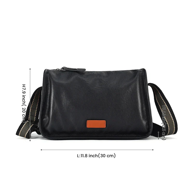 Max | Classic Leather City Shoulder Bag