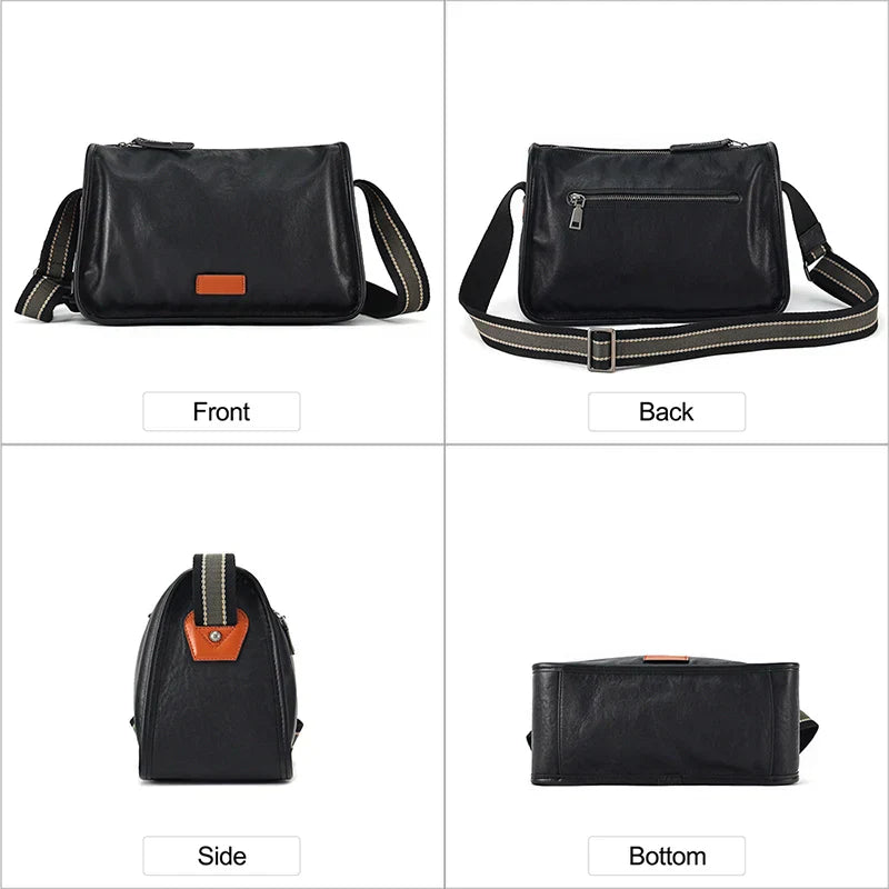 Max | Classic Leather City Shoulder Bag