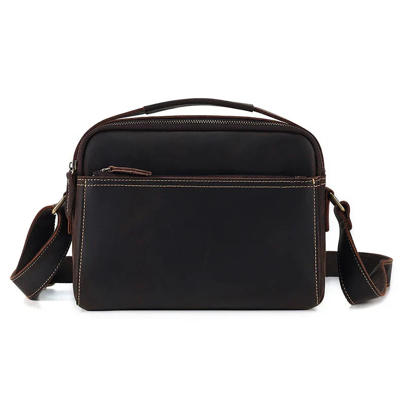 Bram | Classic Style Leather Shoulder Bag