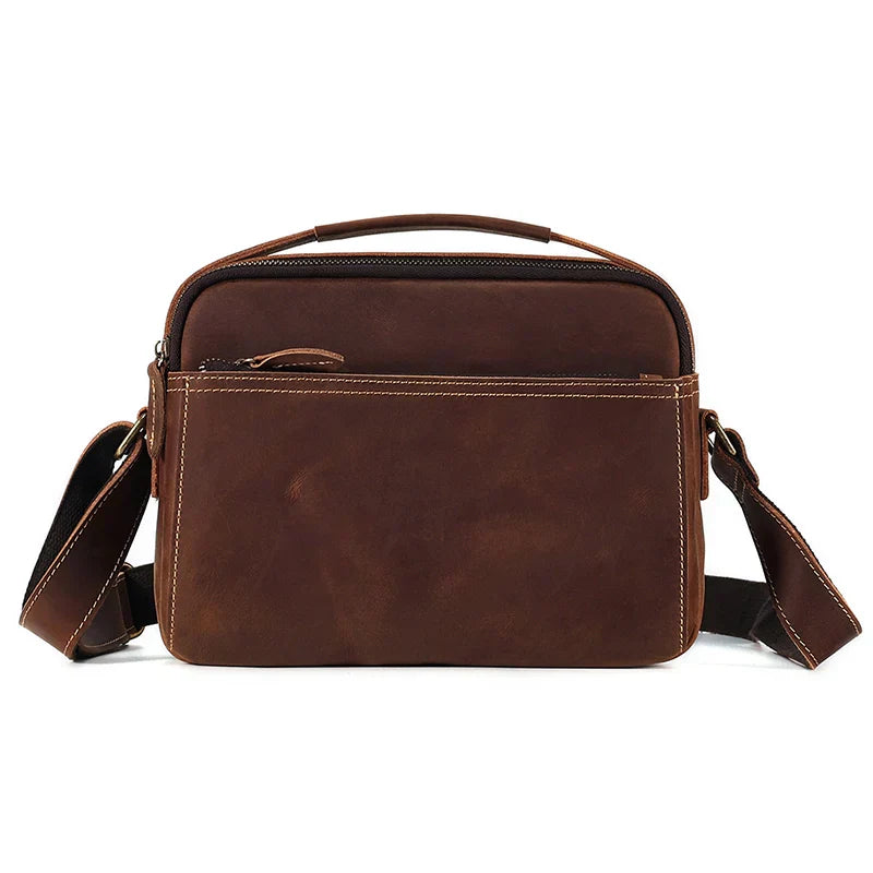 Bram | Classic Style Leather Shoulder Bag