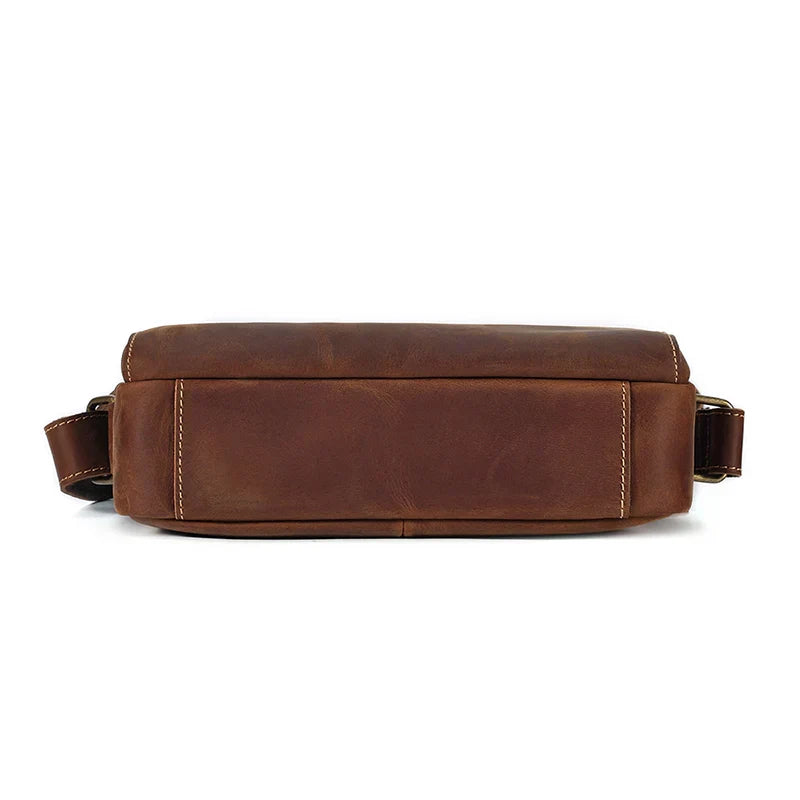 Bram | Classic Style Leather Shoulder Bag