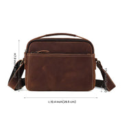 Bram | Classic Style Leather Shoulder Bag