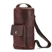 Lars | Classic Leather Cylinder Shoulder Bag