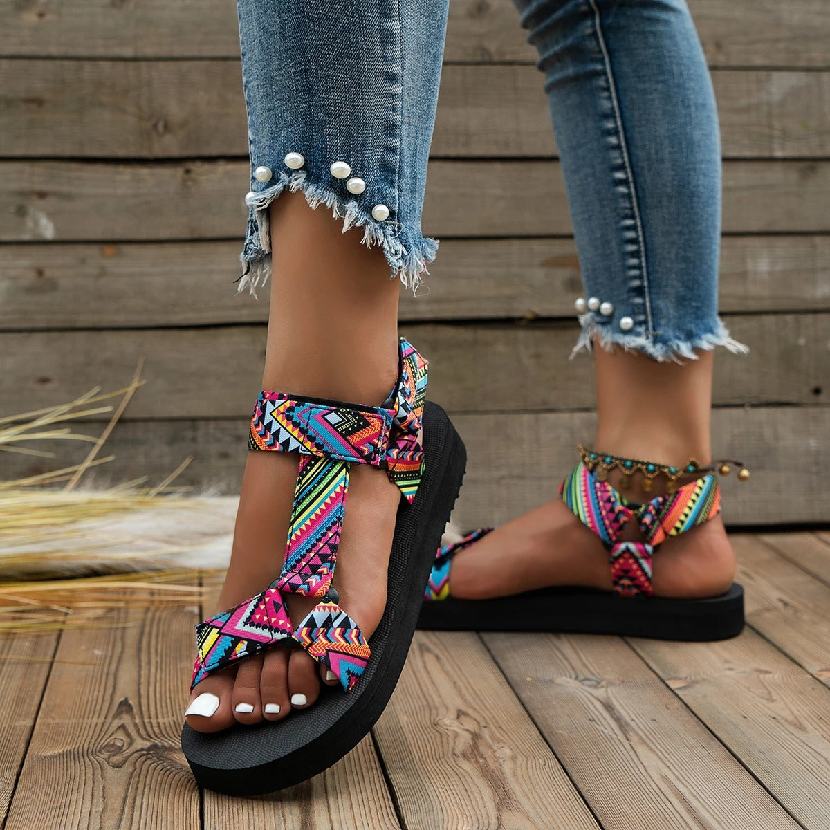 Luna | Women's Boho Style Beach Sandals