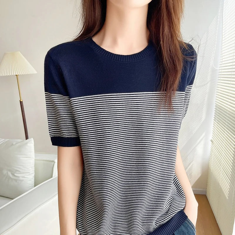 EDITH | Stripe Women's T-shirt