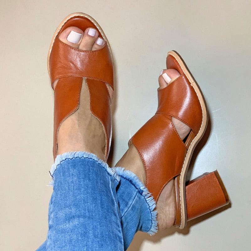 GILLIAN | Elegant Leather Sandals