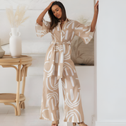 VILLA | Elegant Wide leg Jumpsuit