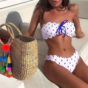 CATH | Strapless Polkadot Bikini