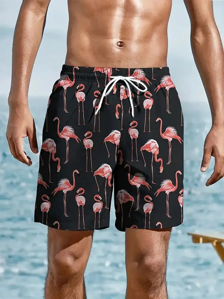 NOAH | Hawaiian-Style Beach Board Shorts