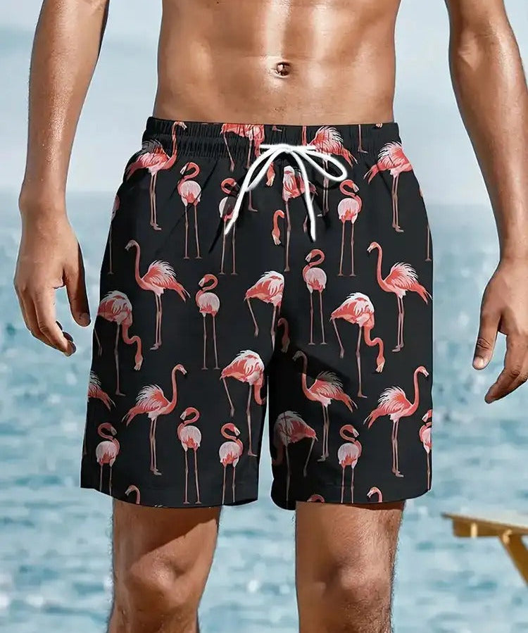 NOAH | Hawaiian-Style Beach Board Shorts