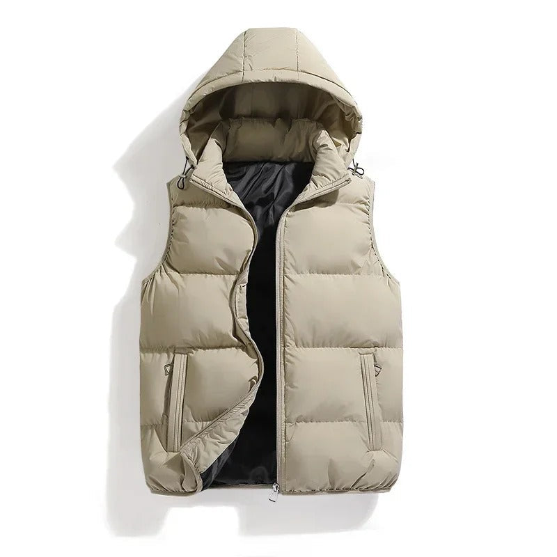 jacket with removable hood for men