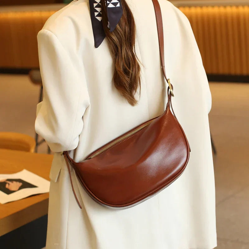 Maya | Elegant Leather Crossbody Bag