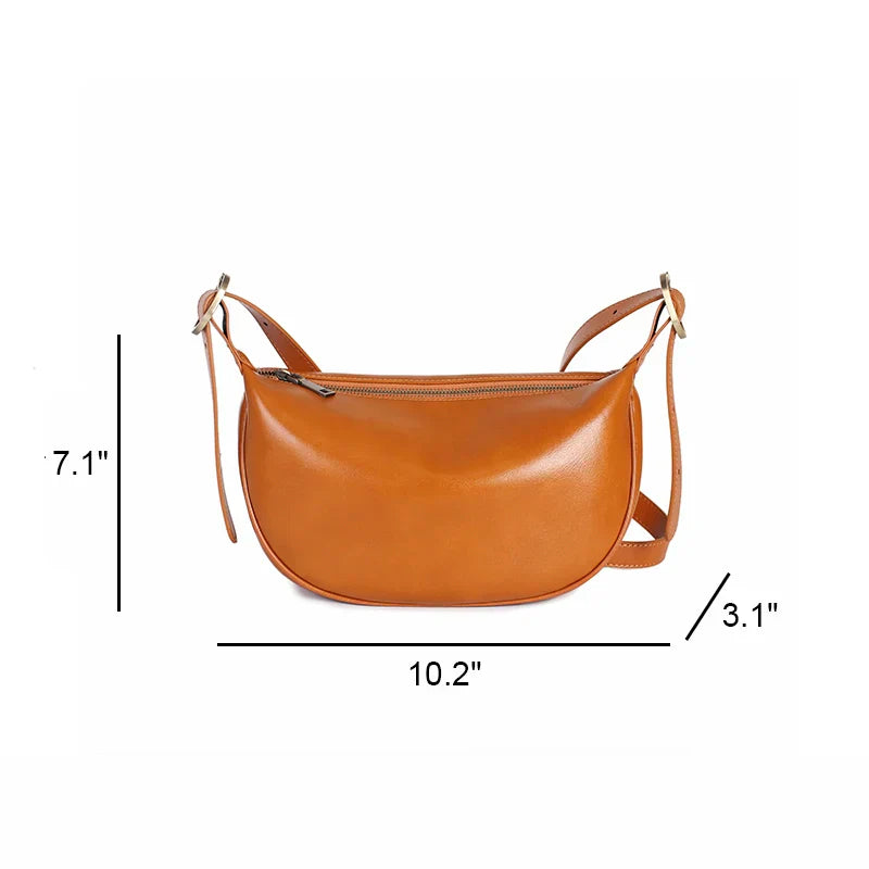 Maya | Elegant Leather Crossbody Bag